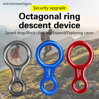 [Extremewellgen] Thiết bị lặn vòng 8 hình ngoài trời để leo núi và thoát hiểm, thiết bị phát sáng chậm LLF
