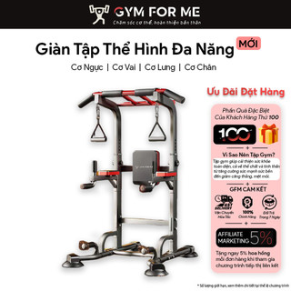 Giàn tập thể hình đa năng Gymforme M212 Cao Cấp kết hợp được 15 bài tập chuyên nghiệp như phòng gym
