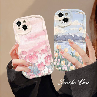 Dành Cho OPPO A79 A60 A38 A18 A17K A57 A58 A78 A77s A76 A96 A16s A15s A54 A95 A94 A93 A53 A33 A32 A5 A9 2020 A3s A12e A7 A5s Ốp Điện Thoại Mềm 3D Sóng Edge