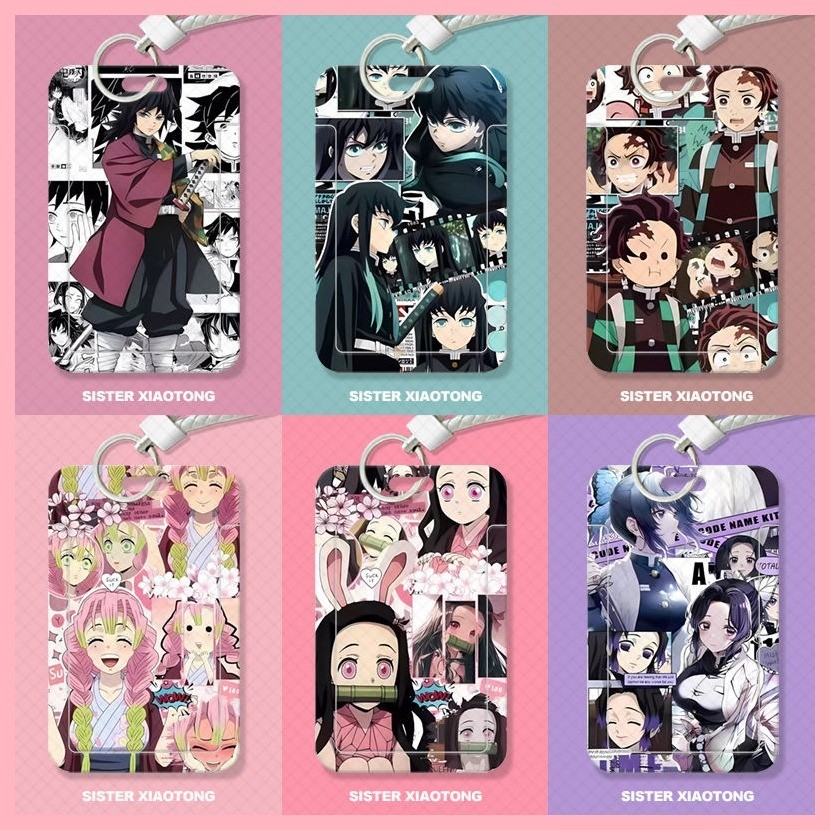 Hộp Đựng Thẻ Kanri Mitsuri Tanjiro Tomioka Giyuu Demon Slayer Demon Slayer Tokitou Muichirou Demon S