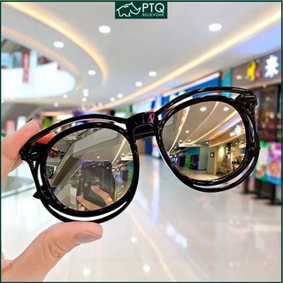 Bóng râm cho trẻ em Phong cách Hàn Quốc Kính râm trẻ em mới Kính râm thời trang PTQ