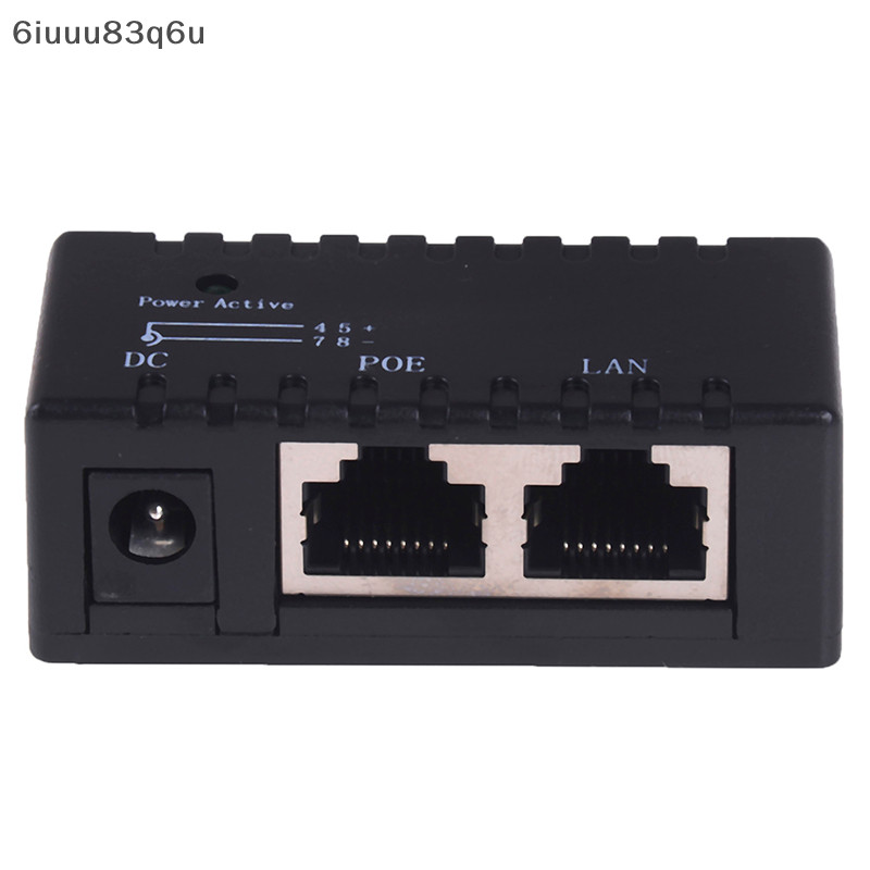 [6iuuu83q6u] Thụ động PoE Injector cho IP Camera VoIP điện thoại netwrok AP thiết bị 12V - 48V kkd