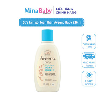 Sữa tắm gội toàn thân Aveeno Baby 236ml