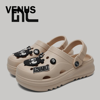 YANFENG  dép cross đế cao 6cm Dép sandal nữ dép đi biển Tinh tế Chất lượng cao Đi biển Hợp thời FBT2430C8P 13Z240327