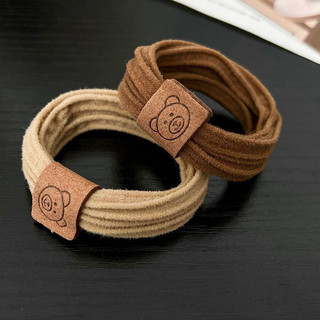 10 Dây buộc tóc tag gấu, dây cột tóc co giãn