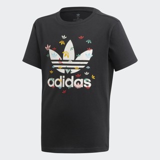adidas Phong cách sống Áo phông Trẻ em Đen FM4895