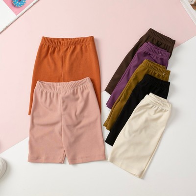 Quần cạp chun LITIBABY dáng legging trơn màu, cotton tăm cho bé 23kg - 37kg