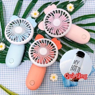 Quạt mini tích điện cầm tay nhỏ gọn Quạt cầm tay mini Quạt mini quạt tích điện cầm tay