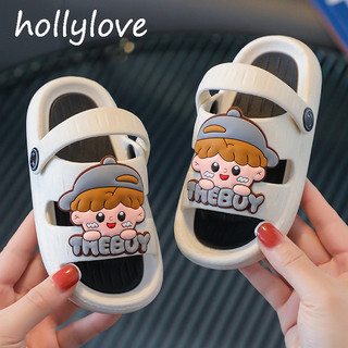 hollylove dép cá mập dép cho bé trai sandal bé trai dép cross cho bé chất lượng thời trang thoải mái 2024 NEW STYLE 1D2Y10C60B2 14Z240403