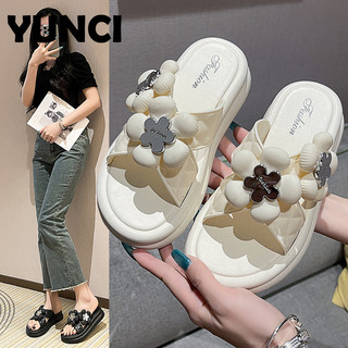 YUNCI  dép cross sục nữ 2023 HOTSALE Giày slip-on Phong cách thể thao Chất liệu tốt Cổ điển Thiết kế độc đáo Phù hợp FDL24408BX 14Z240403