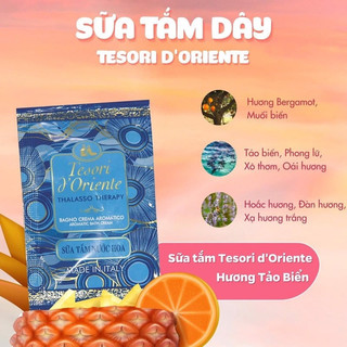 Combo 12 Gói Sữa Tắm Tesori d’Oriente (9ml/Gói)