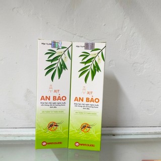 Xịt An Bảo hạn chế ngăn ngừa muỗi đốt lọ 80ml