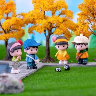 Mô Hình Cặp Đôi Nam Nữ Trang Trí Siêu Xinh