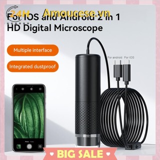 Kính hiển vi kỹ thuật số 8LED Camera kính hiển vi kỹ thuật số 2MP để sửa chữa điện thoại di động