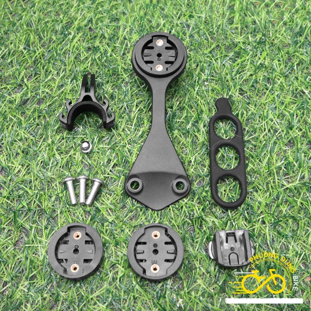 Giá nhựa bắt đồng hồ cho xe đạp F12 (Khoảng cách gắn 2 ốc 29mm)