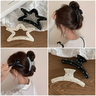 Hàn Quốc Chấm Bi Phụ Kiện Tóc Đơn Giản Cổ Điển Kẹp Tóc Thời Trang Đạo Cụ Ảnh Cô Gái Quà Tặng Tiếp Liệu