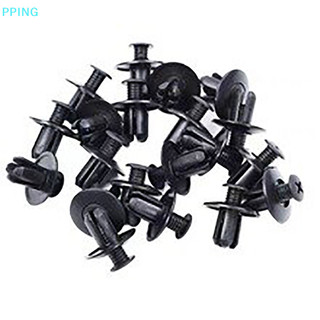 FENDER Set 50 / 100 Đinh Tán Nhựa 8mm Màu Đen Chuyên Dụng Cho TRX680 TRX650