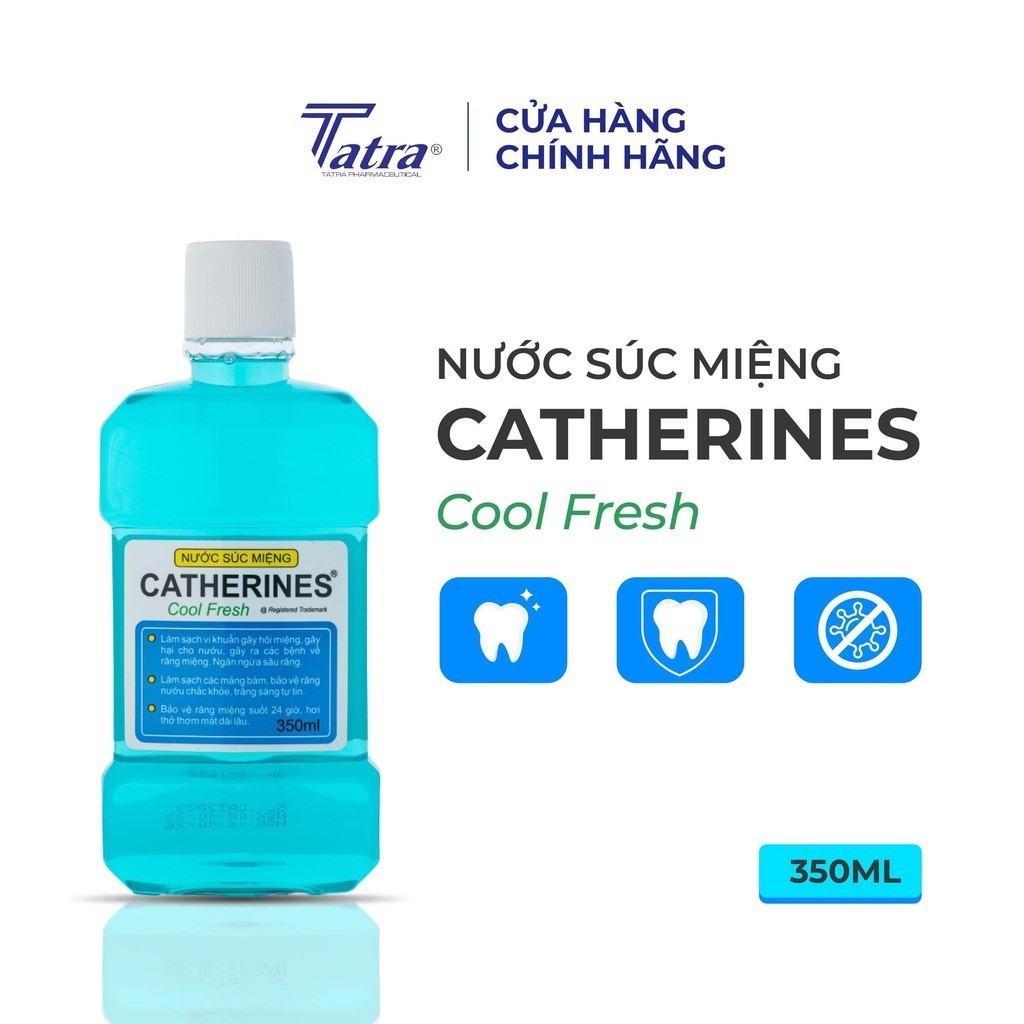 Nước súc miệng CATHERINES vị Cool Fresh - Tatra