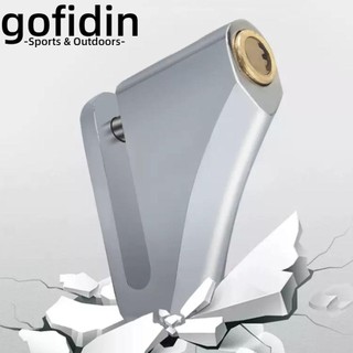 Gofidin Ổ khóa bánh xe chống trộm, Khóa phanh đĩa xe máy hợp kim chống trộm, Bạc di động chống nước có chìa khóa Ổ khóa chống trộm Xe máy / Xe tay ga / Xe máy
