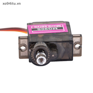 Xoitu MG90S Bánh Răng Kim Loại RC Micro Servo Cho Máy Bay RC Cánh Cố Định Máy Bay RC Trực Thăng Xe Thuyền Mô Hình Đồ Chơi Bộ Phận Điều Khiển VN