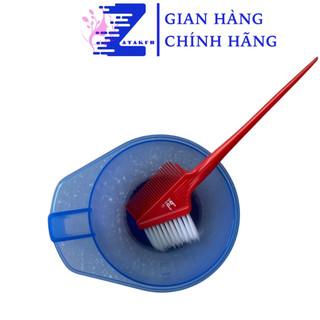 Combo chén và lược pha thuốc uốn, duỗi, nhuộm