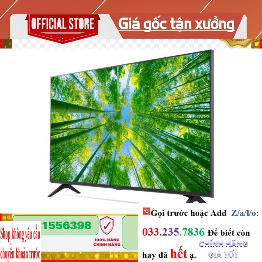 Smart Tivi LG 4K 75 inch 75UQ8000PSC Hệ điều hành webOS 6.0,Remote thông minh >NEW|