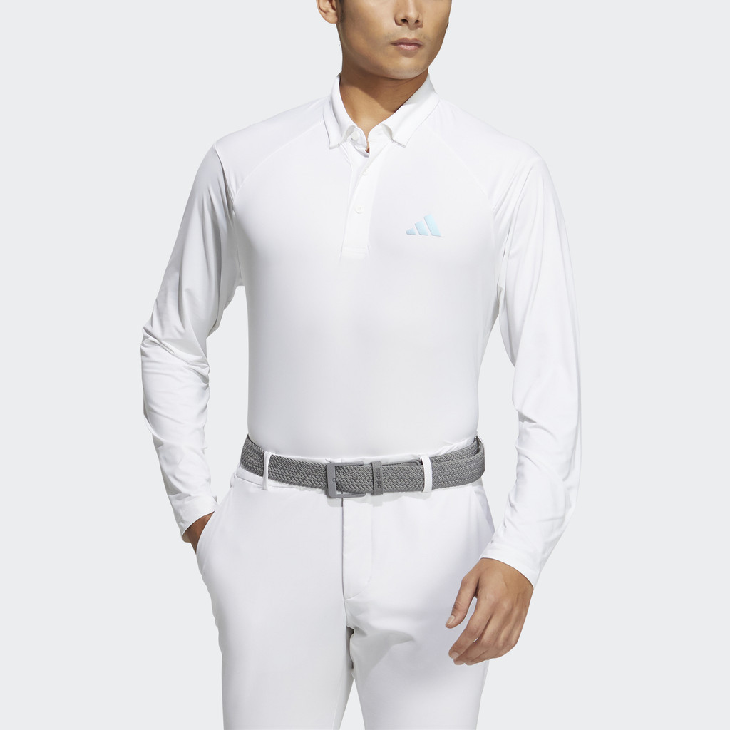 Adidas Đánh gôn Áo Polo Dài Tay Siêu Nhẹ AEROREADY Nam trắng HT0060
