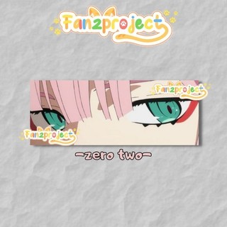 Sticker slap ⭐️ zero two- cán màng bảo vệ - decal dán trang trí laptop điện thoại, dán xe