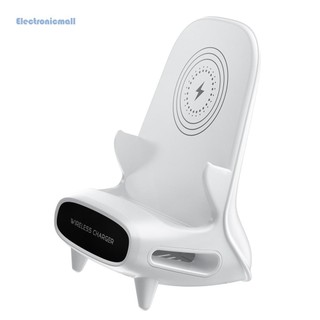 Giá đỡ hỗ trợ điện thoại thông minh 15W Đế sạc máy tính để bàn không dây Đế sạc cảm ứng Loại C Đế sạc nhanh cho iPhone