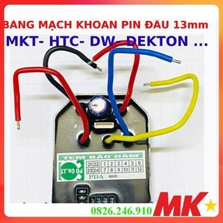 Mạch máy khoan pin đầu 13mm