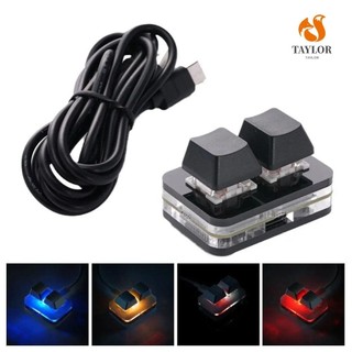 Taylor1 copy paste keypad, mini red switch custom mini 2 key key key key key key key key key key key key key key keypad type-c giao diện 2 phím bàn phím mini pc