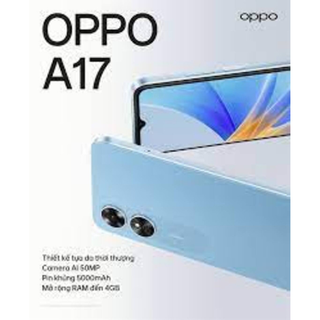 điện thoại giá rẻ Oppo A17 2022 2sim ram 8G/256G Chính Hãng, Bảo hành 12 tháng - TNN 02 | BigBuy360 - bigbuy360.vn
