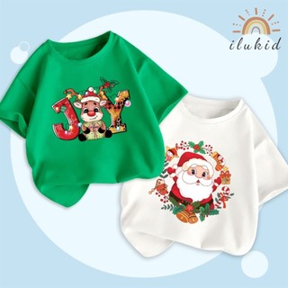 Áo phông trai bé gái ILUKID áo hoạ tiết hoạt hình siêu dễ thương chất cotton cho bé