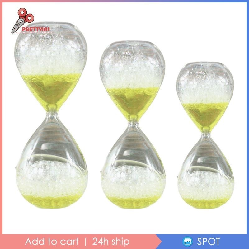 Dream Bubble Hourglass Nhà bếp Hẹn giờ lỏng thủy tinh bền cho gia đình bạn bè