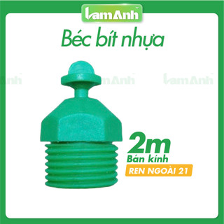 Combo 100 cái béc bít phun cao hoặc phun ngang ren ngoài phi 21 - lam anh