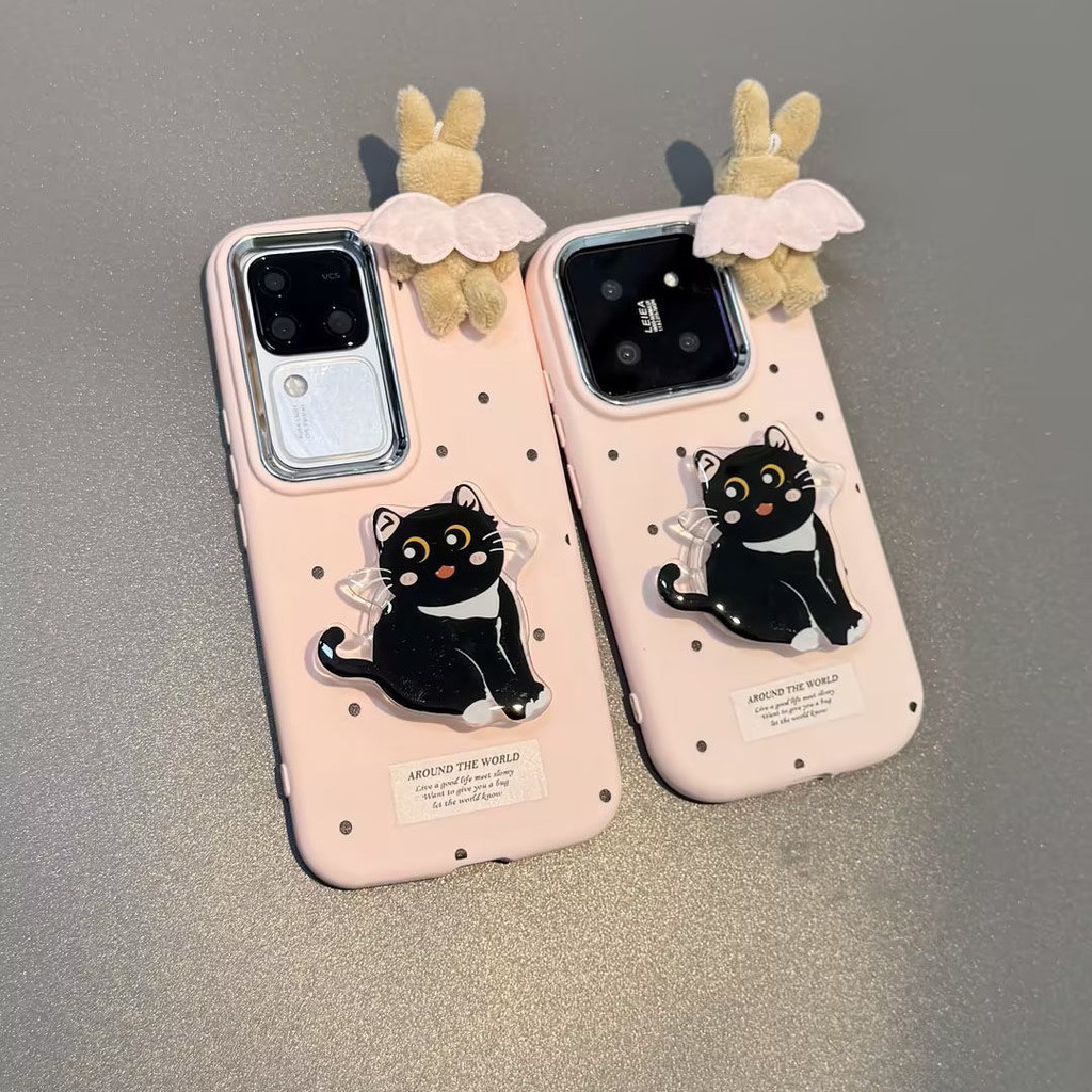 Ốp điện thoại Angel Bunny Apple 15 iPhone14PLUS / 13 12 / 11