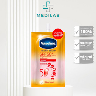 Sữa Dưỡng Thể Trắng Da Vaseline 50x SPF 50+ Thái Lan 30ml Dưỡng Trắng Da Chăm Sóc Toàn Diện