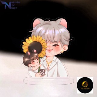 Mô hình nhân vật standee kook - tae - kpop - bts arttis - 2cm/5cm/10cm