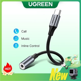 Cáp chuyển đổi âm thanh Ugreen AV142 type-c sang 3.5mm 10cm
