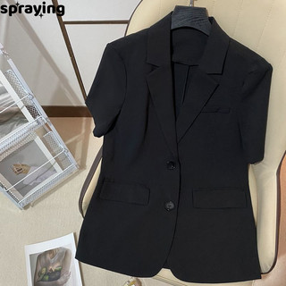 spraying áo nữ blazer áo vest nữ   Popular Thanh lịch cổ xưa Chất lượng cao WXW2430RZO 13Z240330