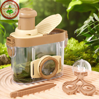Trtr bug viewer ngoài trời hộp côn trùng kính lúp quan sát bộ côn trùng bắt lồng trẻ em khoa học thiên nhiên dụng cụ khám phá vn