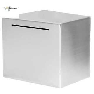 Ngân hàng heo đất an toàn được làm bằng thép không gỉ, hộp an toàn tiết kiệm tiền cho trẻ em, chỉ có thể cứu được ngân hàng heo đất không thể mang ra