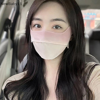 Newbaby mới khăn lụa cho nam chống nắng uv cho nữ băng lụa mặt khăn chống tia uv mặt nạ veil vn