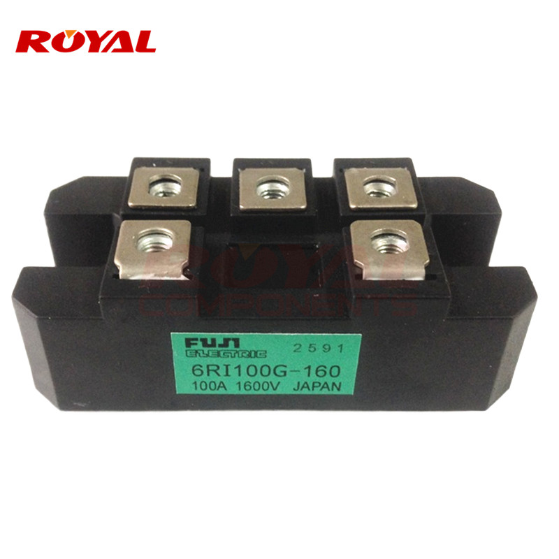6RI100G-160 6RI100G-120 6RI75E-080 6RI60E-060 MDS100A1600V 6RI75G-120 6RI75G-160 Bộ chỉnh lưu cầu ba