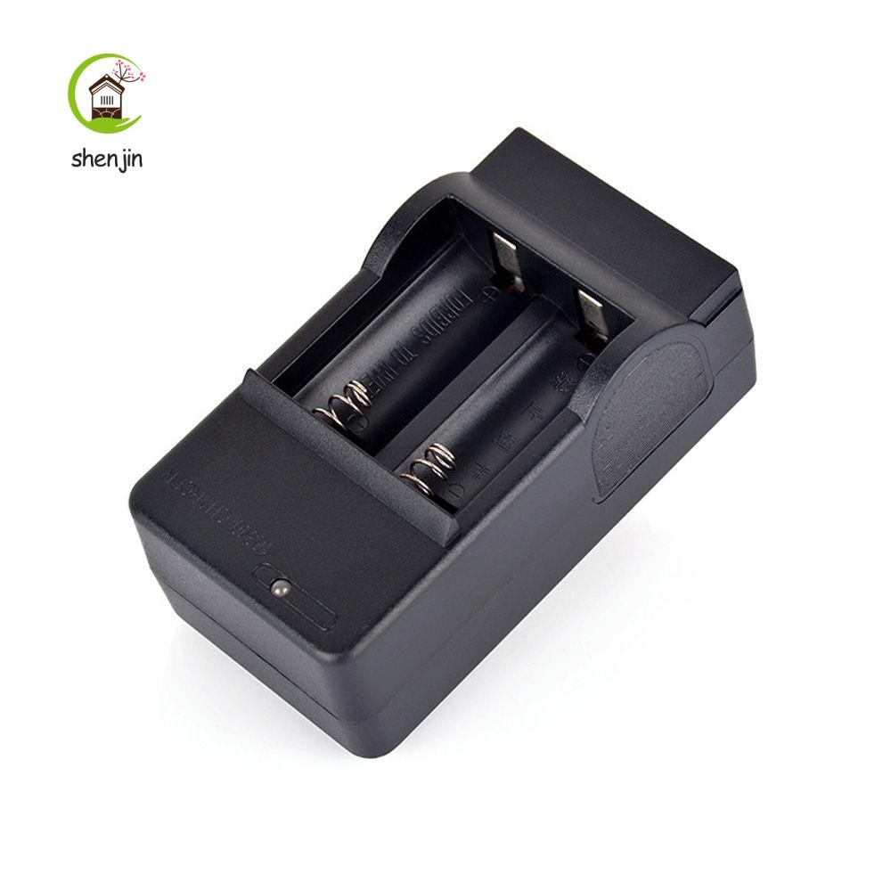 Bộ sạc pin Li-ion SHENJIN Du lịch CR123A Thiết thực cho đèn pin LED