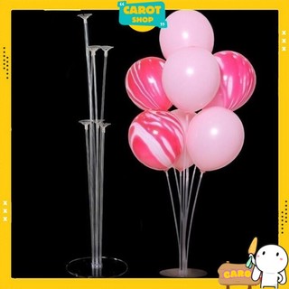 Trụ gắn bóng bay mica, đế gắn bóng bay để bàn phụ kiện trang trí sinh nhật decor sinh nhật tiệc tùng