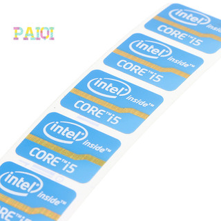 Sticker Logo Dán Laptop Intel Core i3 i5 i7 Mới