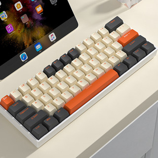Bàn phím cơ không dây Mathew Tech HW61 Wireless Mechanical Keyboard 61 phím Trao đổi nóng 60% Bố cục RGB cho bàn phím chơi game