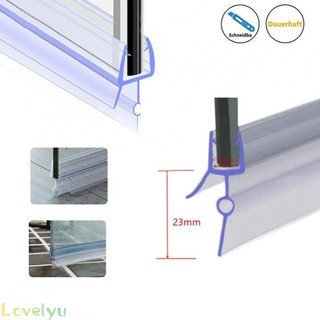 -NEW-2pcs 50cm Replacement Seal Shower Shower Door Seal 6/8/10/12mm Water Deflector