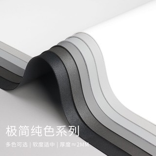 Cao cấp da để bàn thảm trắng để bàn màu trơn máy tính để bàn thảm để bàn khăn trải bàn chống thấm nước dùng một lần